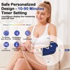 JOBYNA Elbow Heating Pad, Adjustable Tennis Elbow Pad for Men