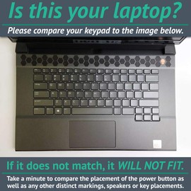 MightySkins Carbon Fiber Skin for Alienware M15 R3 (2020) & M15 R4 (2021) - Through Many Storms | Durable Textured Carbon Fiber Finish | Easy to Apply and Change Style | Made in The USA