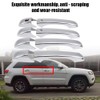 8Pcs Chrome 4 Door Handle Covers SMARt W out for