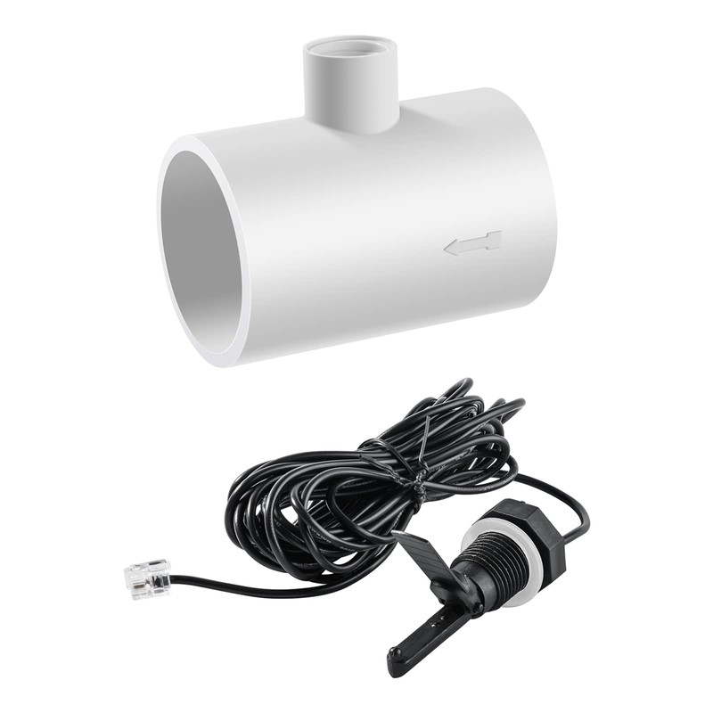 briidea Flow Switch, Flow Sensor with Tee for Hayward Salt