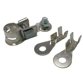 Sherco-Auto 10 Piece Deka 05512 Universal Tin Plated Brass Top Post Battery Wire Terminal Lugs