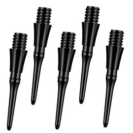 MageRabbit 100pcs Plastic Dart Tips 2BA Thread Soft Dart Tips (100)