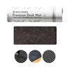 Wolvende Premium Distressed Faux Vegan Leather Desk Mat | Multifunctional