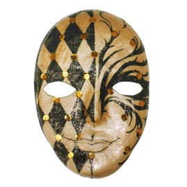 Chenille Kraft CK-4190 Paper Mache Mask, 0.5" Height, 5.5" Wide, 8" Length