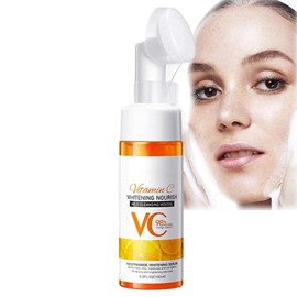 Gentle Vitamin C Face Cleanser for Sensitive & Oily Skin - Men & Women, Dry Skin, Blackheads, Acne - Facial Wash