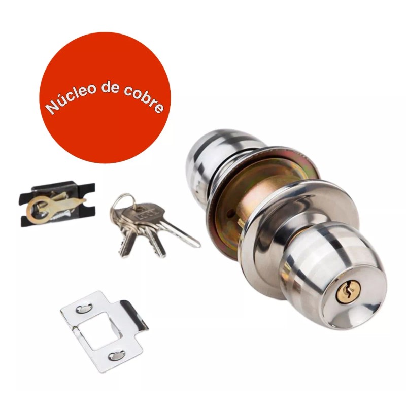 Chapa Cerradura Chapa Perilla Seguridad Puerta Principal Recamara