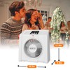 HEATIT Space Heater for Indoor, Digital Display with Thermostat,1-12H Timer,Fan