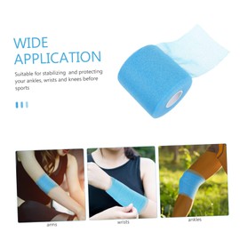 1 Roll Sports Skin Membrane Blue Tape Black Athletic Tape Black Gaffers Tape Blue Prewrap Tape Cohesive Athletic Tape Athletic Pre Wrap Cuttable Wrap Outdoor Sports Tape