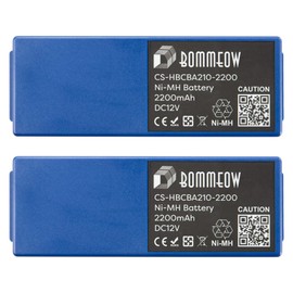 Bommeow 2PS CS-HBCBA210-2200 Crane Remote Control Battery for HBC BA14061 Fub06Eex Radiomatic FUB78A