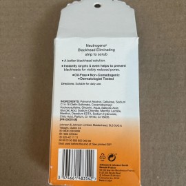 Neutrogena New Neutrogena Blackhead Eliminating Nose Strip to Scrub 6 Ct, 1Box