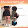 Inerzia 2 Pack Skorts Plus Size Skirts for Women High