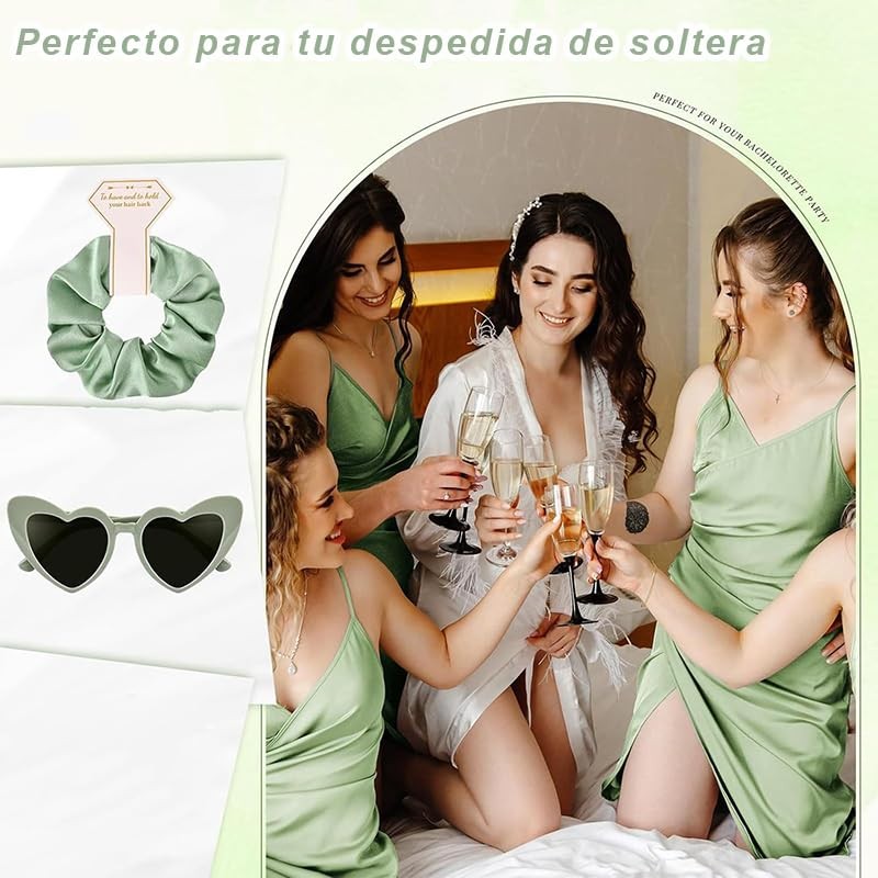 Gomas para el Pelo Satinadas para Damas de Honor 20