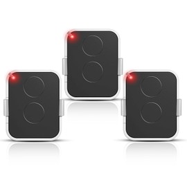 3 x Compatible Nice Era ONE2/ON2E/ON4E/ON1E 433.92MHz Remote Control Garage Door Rolling Code 2 Channels White