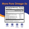 OmegaVia Ultra Concentrated Omega 3 Fish Oil, 60 Burpless Pills,