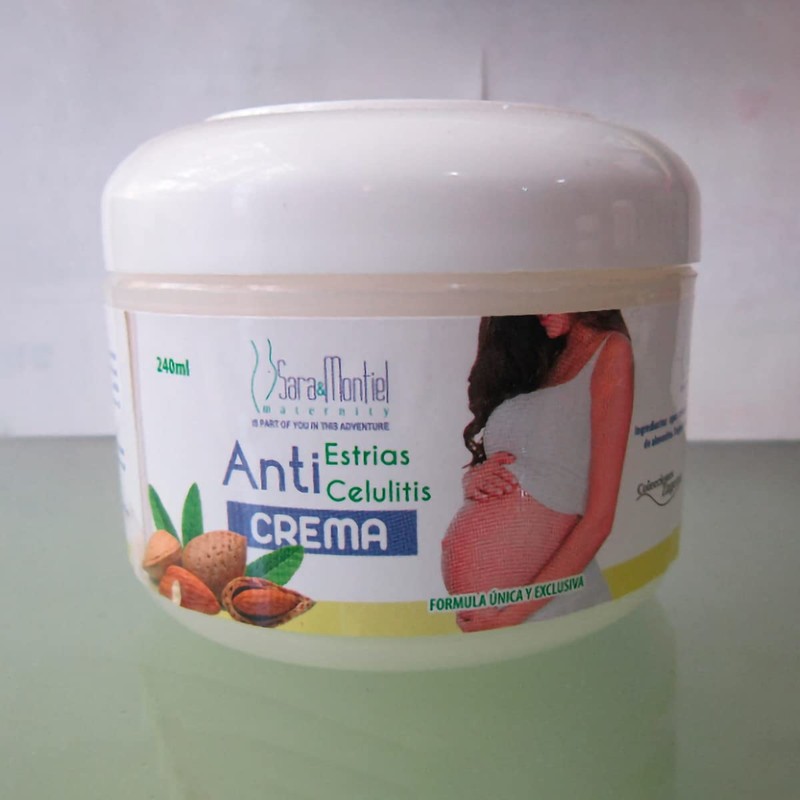 SARA&MONTIEL MATERNITY Crema anti estrías y celulitis 701-I Almendras -