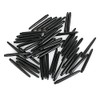 heyous 50 Pieces 2BA Nylon Shaft PC Shaft Dart Accessories Short Size 48mm, Black