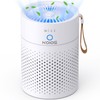 KOIOS Home HEPA Filter Air Purifier Desktop Office for Car