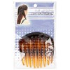 Hero Hair Arrangement Comb Half Up Comb Brown J569