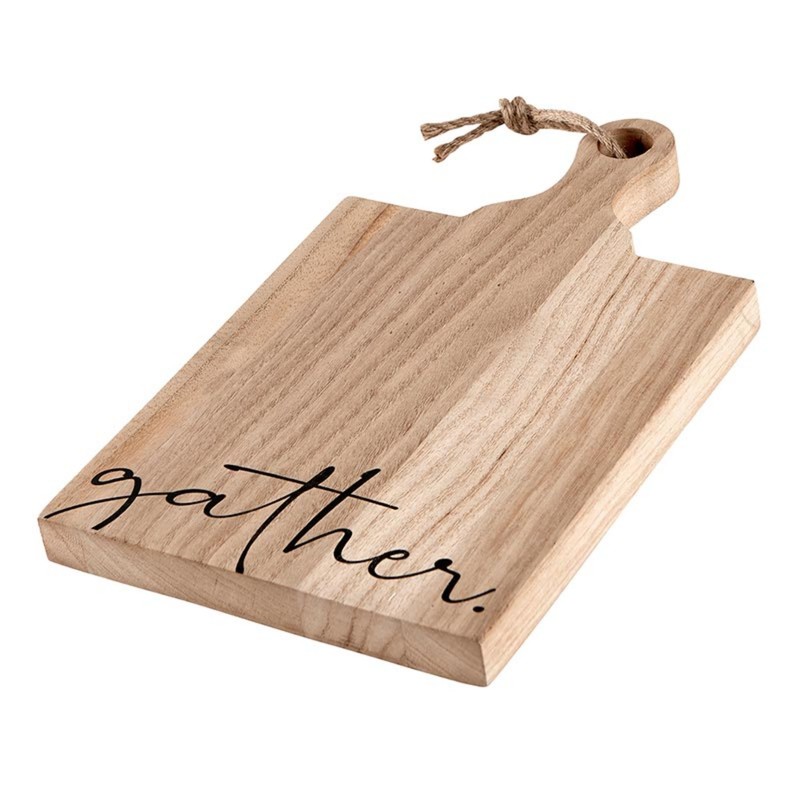 Santa Barbara Design Studio Charcuterie Boards Rectangular Paulownia Wood Serving