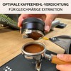 Coyooco Leveler 58 mm für Siebträger | Höhenverstellbarer Kaffee Distributor