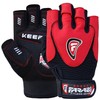 Farabi Weight Lifting Gloves Gym Training Workout Body Building Leather