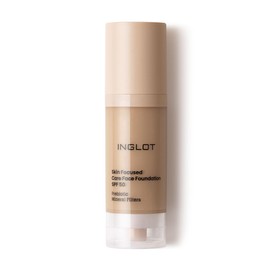 Inglot Illuminating Foundation with Skin Care Benefits | Sun Protection | Vegan Formula | Skin Focused Care Face Foundation SPF 50 | 30 ml 311 Neutral Beige