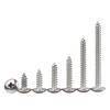 MOOPW Round Head Wood Screws - 304 Stainless Steel Phillips