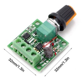 RioRand Low Voltage Dc 1.8v 3v 5v 6v 12v 2a Motor Speed Controller Pwm 2PCS