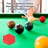 Pool Chalk Holder, Magnetic Hexagonal Billiard Chalk Case Chalk Box