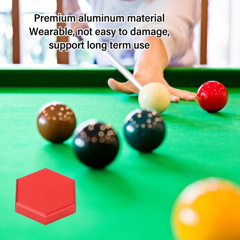 Pool Chalk Holder, Magnetic Hexagonal Billiard Chalk Case Chalk Box