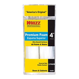 Whizz 4" Premium Foam High Density Refill Roller 2Pk-10Pk10