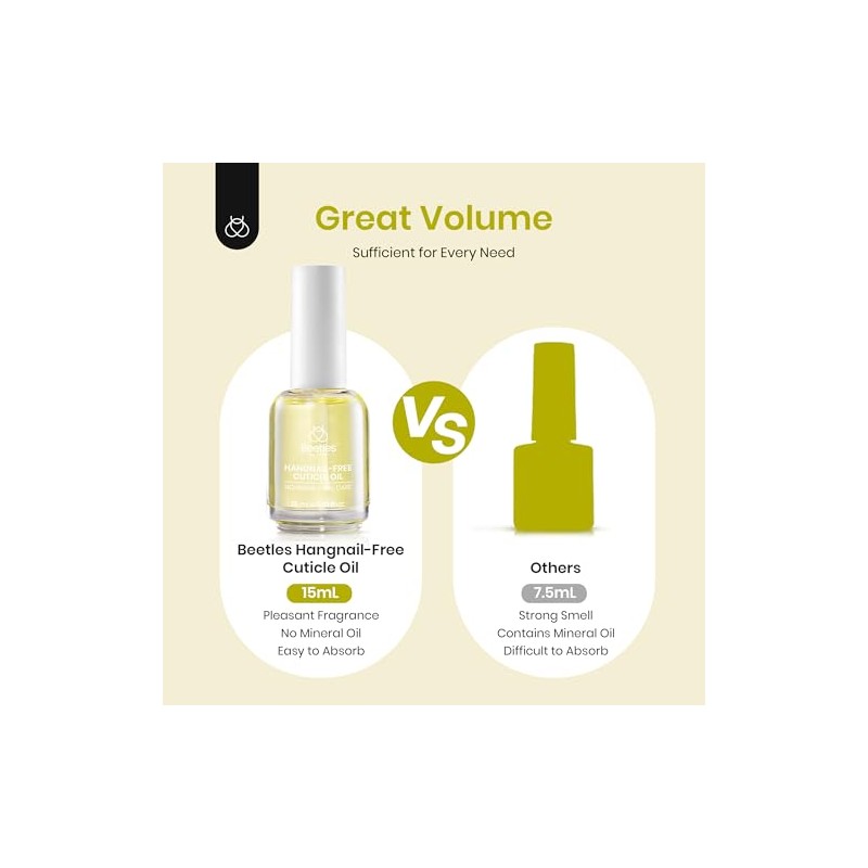 Beetles Aceite para Cutículas 15 ml con Almendra | Con