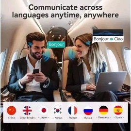 Unbranded NEW! Bluetooth AI Translator Earbuds 144+ Language Real Time Translate Earphones