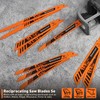 AMARTISAN 10-Piece Bi-Metal Reciprocating Saw Blade Set 6 to 8