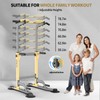 Z ZHICHI Pull Up Dip Station For Home Gym Strength