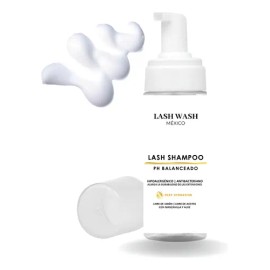 Lash Shampoo 160ml Hipoalergénico Con Aloe Limpieza Pestañas                                                                                          