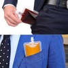 8 Packs Drink Pouch Drinks Flasks Plastic Flasks Concealable and