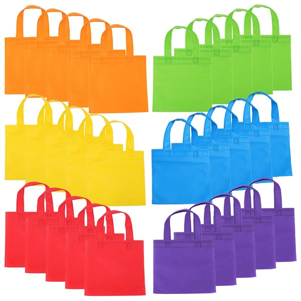 Bolsas de Regalo Reutilizables para Fiestas - 30 Piezas con