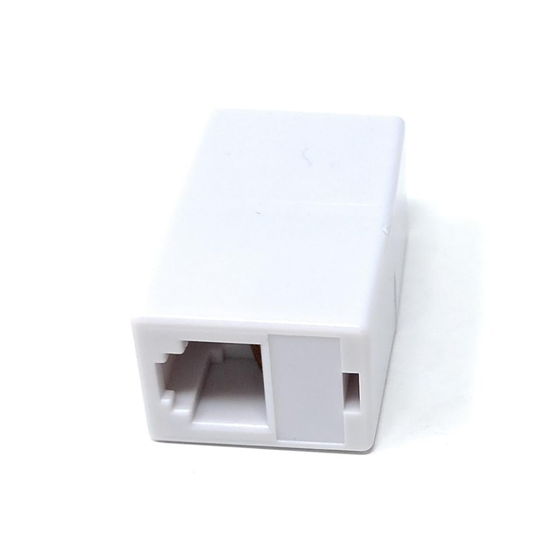 DRUT RJ12 (RJ11) 6P6C 6 Pin Female Coupler Adapter Cable