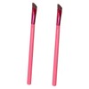 Healeved 2pcs Angled Eyebrow Makeup Brushes for Women Precision Brow