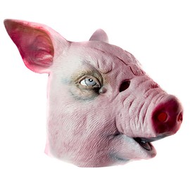 Pig Adult Costume Mask