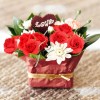 50pcs Cabezas De Rosas Artificiales Manualidades Decoracion