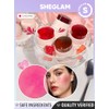 SHEGLAM Jelly-Licious Hydrating Lip and Blush Tint (Cheerio, Pequeño)
