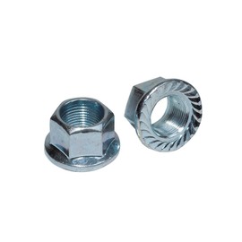 Weldtite WEL8034 Track Nut - Silver, 1.4cm