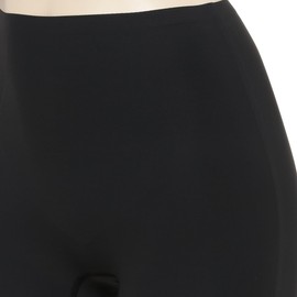 Atsugi 80515K Women's Waist Shapewear ASTIGU Compression Shorts Girdle 1/4 Length Tightening, Can Be Worn 1 Piece, Black