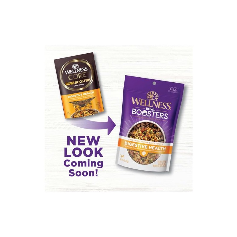 Wellness Bowl Boosters Digestive Health Dog Food Topper
