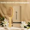 Combetter Hair Brush Natural Bamboo Paddle Detangling Hair Brush, Suit