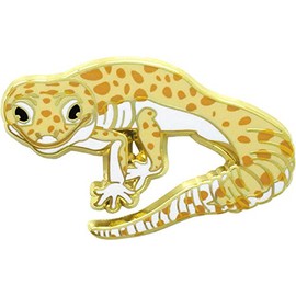 b2170657 animal friends pins leopard lizard