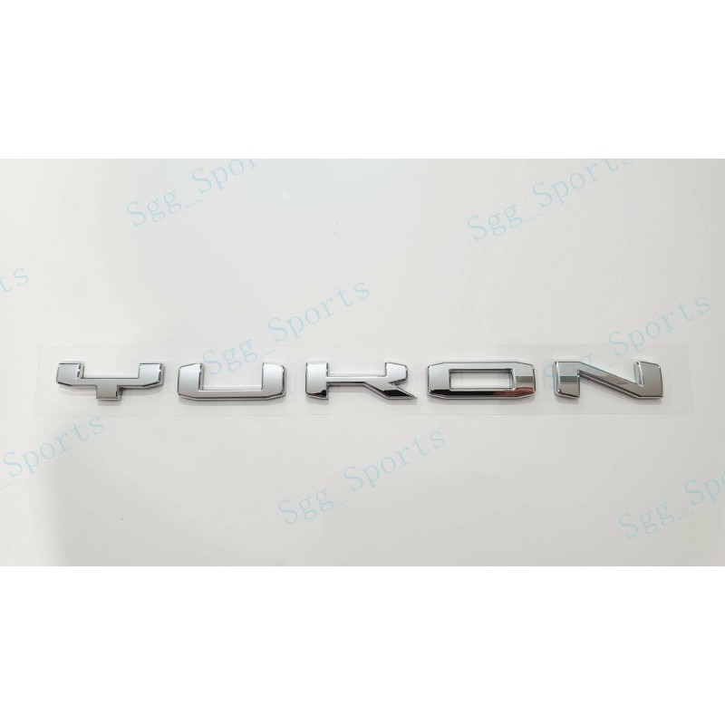 GMC 1PC GMC 2021-2023 Yukon Yukon XL Rear Tailgate Chrome