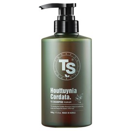 TS Houttuynia cordata hair loss symptom relief shampoo, 500g, 1 piece / TS 어성초 탈모증상완화 샴푸, 500g, 1개